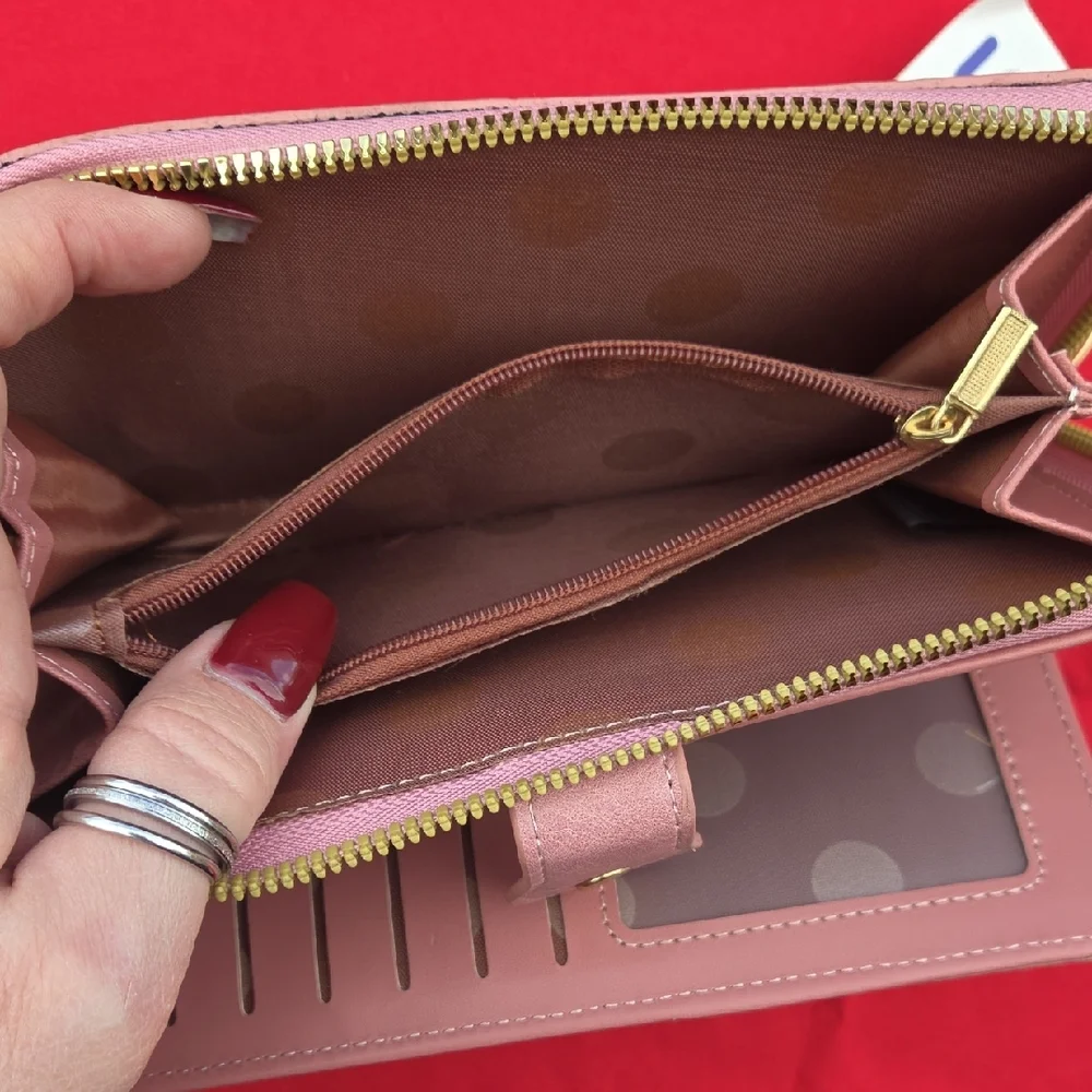 BNWT Blush Wristlet Clutch - Picture 7 of 10